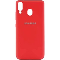 Чехол Silicone Cover My Color Full Protective (A) для Samsung Galaxy A40 (A405F) Червоний (15724)