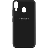 Чехол Silicone Cover My Color Full Protective (A) для Samsung Galaxy A40 (A405F) Черный (15721)