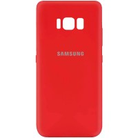 Чехол Silicone Cover My Color Full Protective (A) для Samsung G955 Galaxy S8 Plus Червоний (15750)