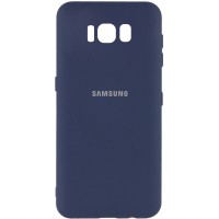 Чехол Silicone Cover My Color Full Protective (A) для Samsung G955 Galaxy S8 Plus Синий (15747)