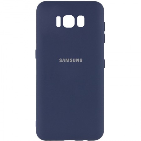 Чехол Silicone Cover My Color Full Protective (A) для Samsung G955 Galaxy S8 Plus Синій (15747)