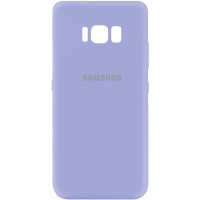 Чехол Silicone Cover My Color Full Protective (A) для Samsung G955 Galaxy S8 Plus Сиреневый (15746)