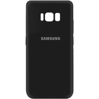 Чехол Silicone Cover My Color Full Protective (A) для Samsung G955 Galaxy S8 Plus Черный (15745)
