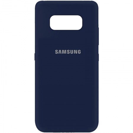 Чехол Silicone Cover My Color Full Protective (A) для Samsung G950 Galaxy S8 Синий (15729)