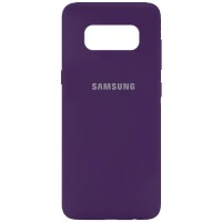 Чехол Silicone Cover My Color Full Protective (A) для Samsung G950 Galaxy S8 Фіолетовий (15727)