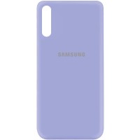 Чехол Silicone Cover My Color Full Protective (A) для Samsung A750 Galaxy A7 (2018) Сиреневый (15738)