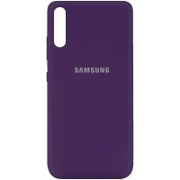 Чехол Silicone Cover My Color Full Protective (A) для Samsung A750 Galaxy A7 (2018) Фиолетовый (15737)