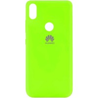 Чехол Silicone Cover My Color Full Protective (A) для Huawei P Smart+ (nova 3i) Салатовый (12554)