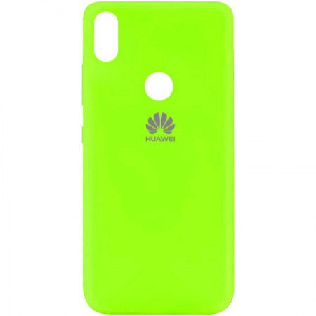 Чехол Silicone Cover My Color Full Protective (A) для Huawei P Smart+ (nova 3i) Салатовий (12554)