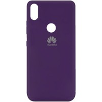 Чехол Silicone Cover My Color Full Protective (A) для Huawei P Smart+ (nova 3i) Фиолетовый (15755)