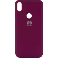 Чехол Silicone Cover My Color Full Protective (A) для Huawei P Smart+ (nova 3i) Червоний (15761)