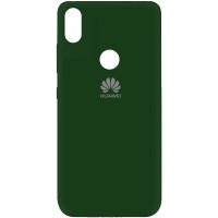 Чехол Silicone Cover My Color Full Protective (A) для Huawei P Smart+ (nova 3i) Зелёный (15760)