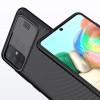 Карбоновая накладка Nillkin Camshield (шторка на камеру) для Samsung Galaxy A71 Черный (12557)