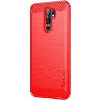 TPU чехол iPaky Slim Series для Xiaomi Redmi 9 Красный (6822)
