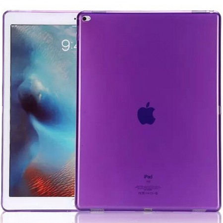 TPU чехол Epic Color Transparent для Apple iPad Air 10.5'' (2019)  / Pro 10.5 (2017) Фиолетовый (6847)
