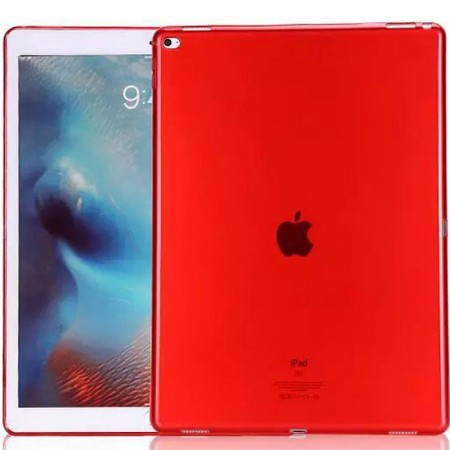 TPU чехол Epic Color Transparent для Apple iPad Air 10.5'' (2019)  / Pro 10.5 (2017) Красный (6844)