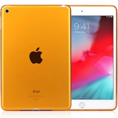 TPU чехол Epic Color Transparent для Apple iPad mini (2019) / mini 4 (2015) Помаранчевий (6852)