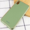 TPU+Glass чехол Venezia для Apple iPhone X / XS (5.8'') Мятный (6881)