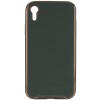 TPU+Glass чехол Venezia для Apple iPhone XR (6.1'') Зелений (12561)