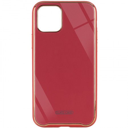 TPU+Glass чехол Venezia для Apple iPhone 11 Pro (5.8'') Красный (6890)