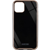 TPU+Glass чехол Venezia для Apple iPhone 11 Pro (5.8'') Чорний (6889)
