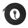 Дата кабель Baseus Cafule Type-C Cable 2A (3m) (CATKLF-U) Чорний (28756)