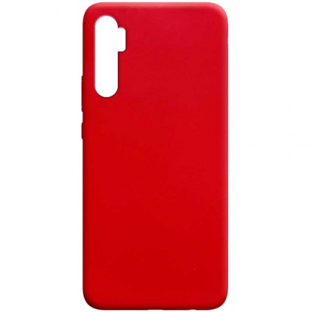 Силиконовый чехол Candy для Xiaomi Mi Note 10 Lite Красный (6983)