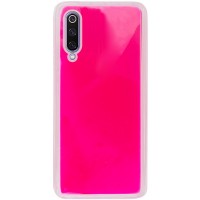 Неоновый чехол Neon Sand glow in the dark для Xiaomi Mi 9 Розовый (7066)