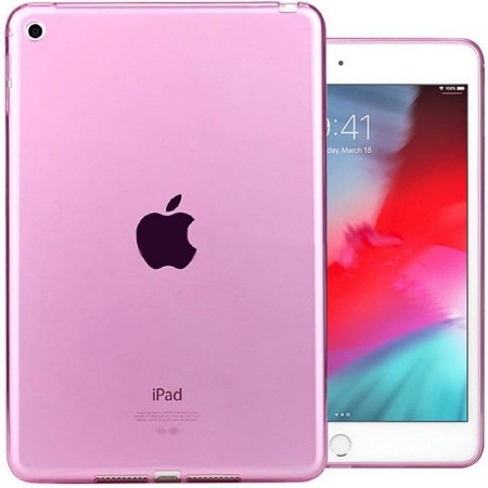 TPU чехол Epic Color Transparent для Apple iPad mini 1 / 2 / 3 Розовый (7074)