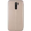 Кожаный чехол (книжка) Classy для Xiaomi Redmi 9 Золотой (7098)