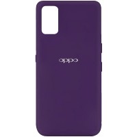Чехол Silicone Cover My Color Full Protective (A) для Oppo A52 / A72 / A92 Фиолетовый (7129)
