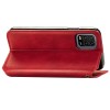 Кожаный чехол книжка GETMAN Cubic (PU) для Xiaomi Mi 10 Lite Красный (7144)