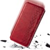 Кожаный чехол книжка GETMAN Cubic (PU) для Huawei Y6p Красный (7133)