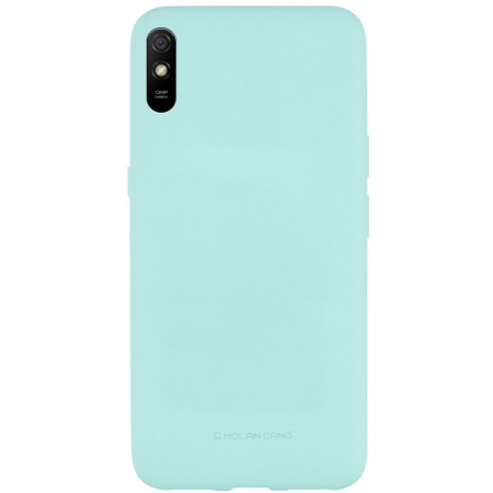 TPU чехол Molan Cano Smooth для Xiaomi Redmi 9A Бірюзовий (7193)