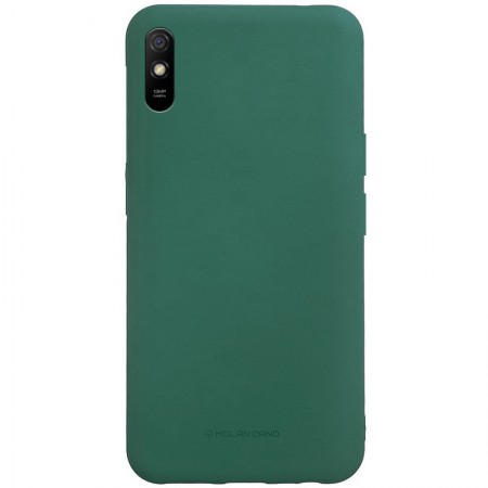 TPU чехол Molan Cano Smooth для Xiaomi Redmi 9A Зелений (7194)