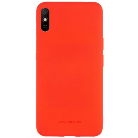 TPU чехол Molan Cano Smooth для Xiaomi Redmi 9A Красный (7195)