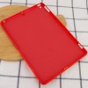 Чехол Silicone Case Full without Logo (A) для Apple iPad 10.2'' (2019) / Apple iPad 10.2'' (2020) Красный (7219)