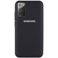 Чехол Silicone Cover Full Protective (AA) для Samsung Galaxy Note 20 Чорний (21280)