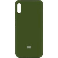 Чехол Silicone Cover My Color Full Protective (A) для Xiaomi Redmi 9A Зелёный (7291)