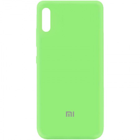 Чехол Silicone Cover My Color Full Protective (A) для Xiaomi Redmi 9A Зелёный (7292)