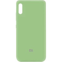 Чехол Silicone Cover My Color Full Protective (A) для Xiaomi Redmi 9A Мятный (7295)