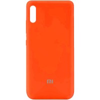 Чехол Silicone Cover My Color Full Protective (A) для Xiaomi Redmi 9A Оранжевый (7296)