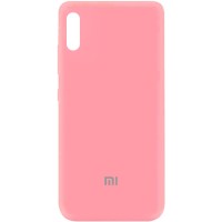 Чехол Silicone Cover My Color Full Protective (A) для Xiaomi Redmi 9A Розовый (7301)