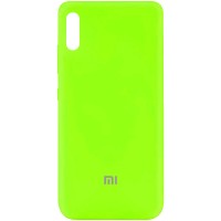 Чехол Silicone Cover My Color Full Protective (A) для Xiaomi Redmi 9A Салатовый (7303)