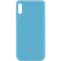 Чехол Silicone Cover My Color Full Protective (A) для Xiaomi Redmi 9A Блакитний (7287)