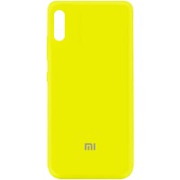Чехол Silicone Cover My Color Full Protective (A) для Xiaomi Redmi 9A Желтый (7289)