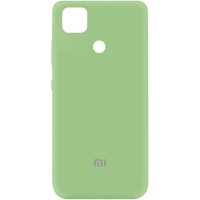 Чехол Silicone Cover My Color Full Protective (A) для Xiaomi Redmi 9C Мятный (7317)