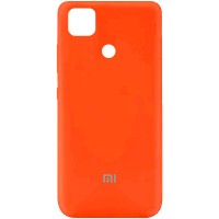 Чехол Silicone Cover My Color Full Protective (A) для Xiaomi Redmi 9C Оранжевый (7318)