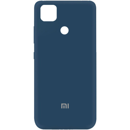 Чехол Silicone Cover My Color Full Protective (A) для Xiaomi Redmi 9C Синий (7328)