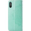 Кожаный чехол (книжка) Art Case с визитницей для Xiaomi Redmi 9A Бирюзовый (13175)